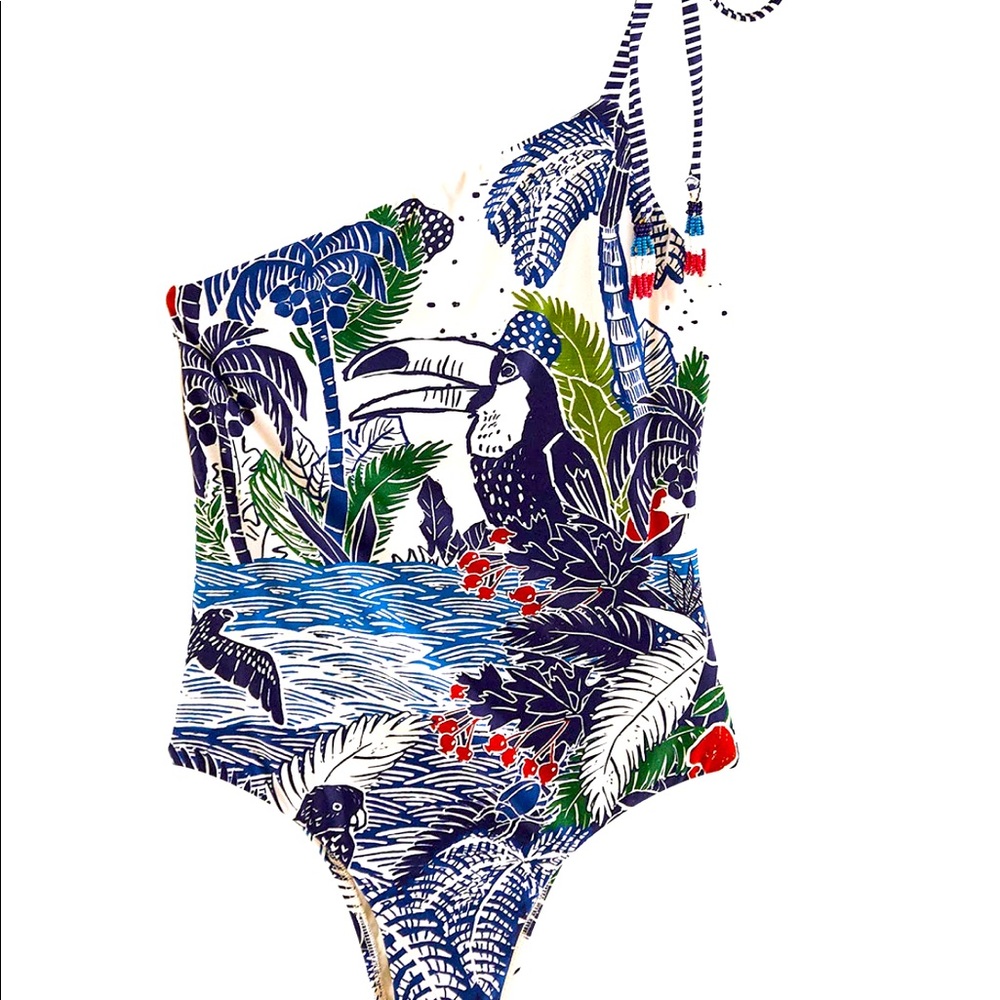 Farm Rio Graphic Rio one piece swimsuit, Farm Rio - Picture 2 of 9